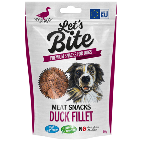 Let's Bite Meat Snacks Ankfilé 80 g