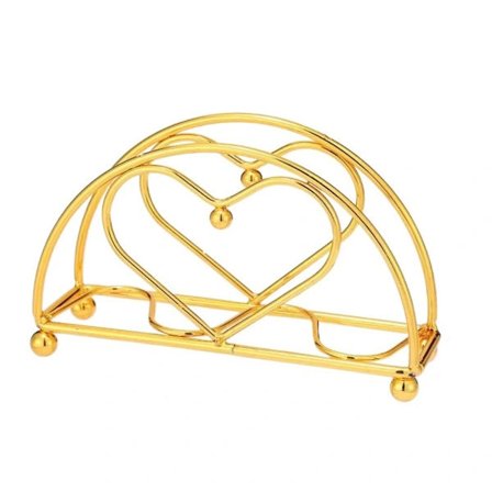 Papirholder Frittstående Serviett Holder Metall Serviett Holder