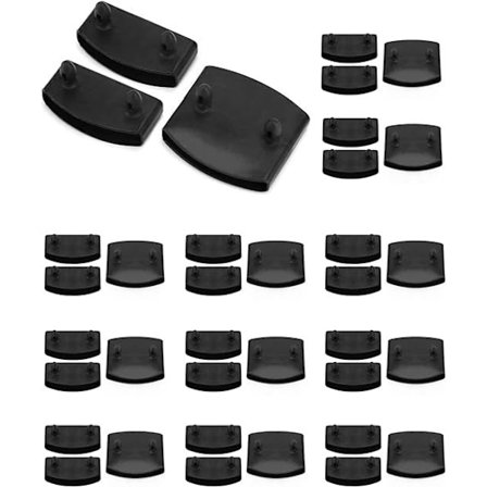 36 Styk Lamelbund, Lamelbundsstøtte kompatibel Lamelbund, 24 Styk Lamelbund Endestykker og 12 Styk Lamelbund Central Ben, Lamelbundsstøtte co