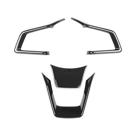 Subaru Forester Outback Impreza Crosstrek XV Legacy Ohjauspyörän Paneelin Kehyksen Koristelistat Vaihto Kiiltävä Musta