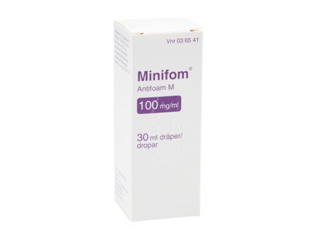 Minifom 100 mg/ml dråper, 30 ml