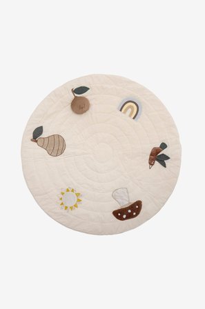 Bloomingville MINI - Lekmatta Agnes - Natur - Barnmattor - Från Homeroom