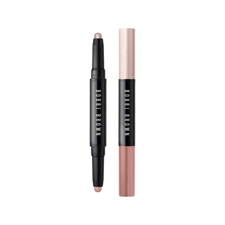 Bobbi Brown Dual-Ended Long-Wear Cream Shadow Stick Platinum Pink/Antique Rose 1.6g - Ombretto crema