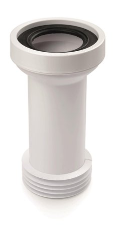 Jafo 3106685 WC-stuss for 110-muffe, sentrisk, Innendørsavløp