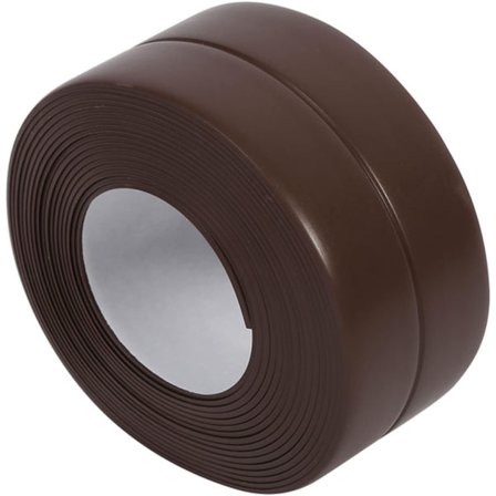 Tiivistysteippi (38mm*3.2M-Ruskea) Vedenpitävä teippi Itsekiinnittyvä Tiivistysteippi keittiöön tai kylpyhuoneeseen
