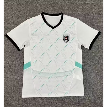 2024 Italien England Spanien Brasilien Østrig Fodboldtrøje - Hvid Trøje