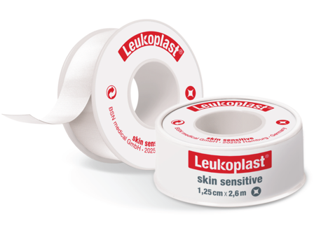 Leukoplast Skin Sensitive Tape, 1.25 cm x 2.6 m, 1 stk.