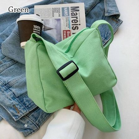 Axelväska Messenger Bag GRÖN