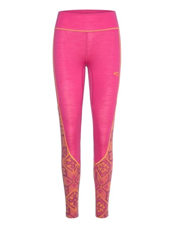 Eloise Pants Sport Women Sport Clothing Sport Base Layers Sport Base Layer Bottoms Pink Kari Traa