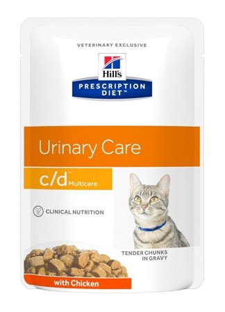 Hill's Prescription Diet C/D Urinary Gatto Pollo Bustina 85g