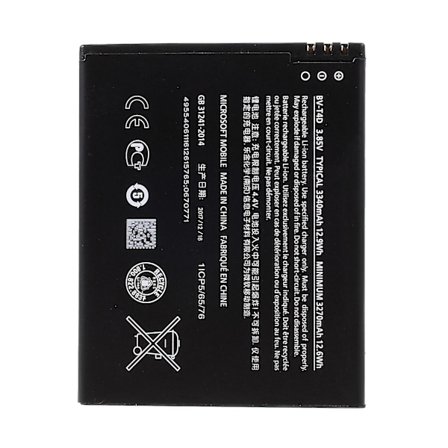 For Microsoft Lumia 950 XL 3.85V 3270mAh Li-ion Polymer Batteri Erstatningsdel (Kode: BV-T4D) (m
