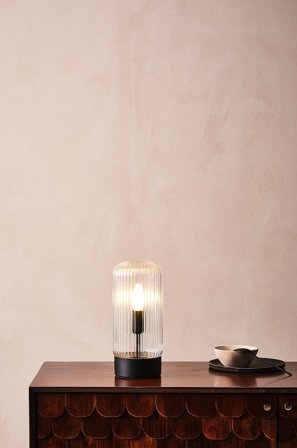 Jotex - SPACE bordlampe Matt svart - Kjøp Bordlamper hos Jotex