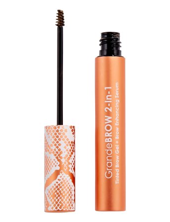 Grande Cosmetics Grandebrow 2-In-1 Tinted Brow Gel + Brow Enhancing Serum | Light - Brown - 3.5 ML
