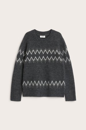 Kappahl | Strikkegenser | Mørkegrå