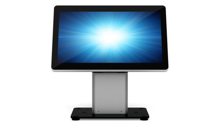 ELO Slim Self-Service Countertop Stand stativ - for salgspunktterminal - svart/sølv