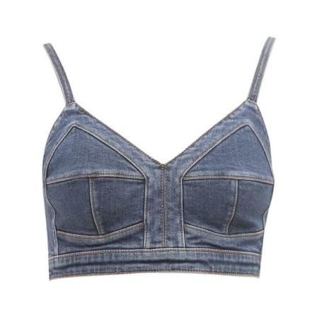 Alexander McQueen Sleeveless Tops Blå, Dame