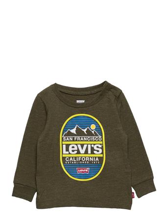 Lvb Ls Graphic Tee Green Levi's