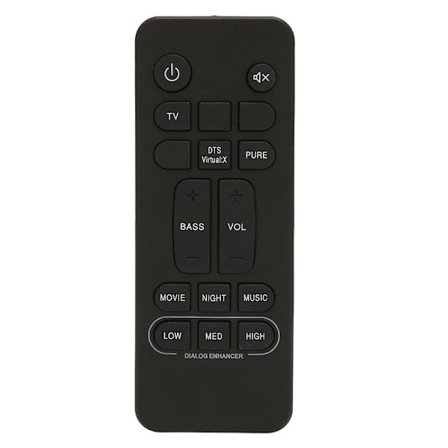 Soundbar Fjernbetjening Batteridrevet Lyd Udskiftning til Philips Soundbar (sendes uden batterier)
