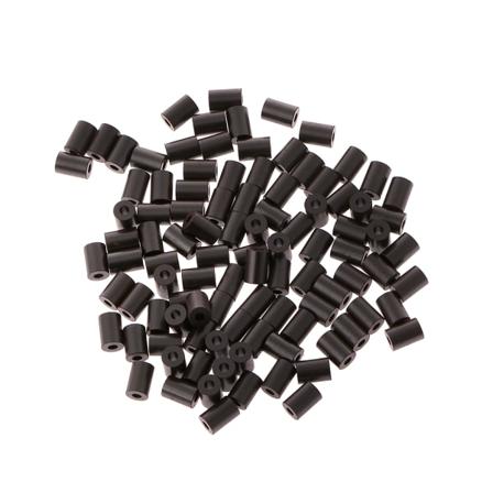 100x ferrithylsa kärna EMI 3,5x5x1,5 mm kärnor ringfilter toroidformig ferritpärla