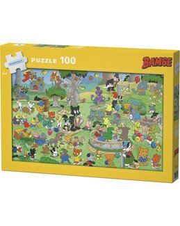 Puslespil Bamse 100 brikker