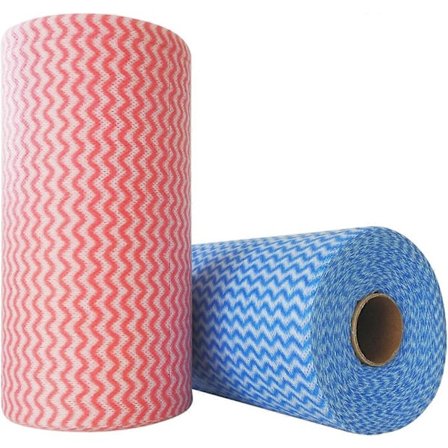 Kangasrullat, Uudelleenkäytettävät Siivousliinat, 2 Rullaa 100 Arkkia