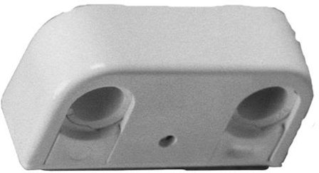 Purus Purusklämman Rørklemme dobbel, hvit For rør dy. 15-18 mm, Installasjon