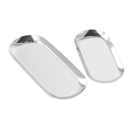 2 stk. Oval makeupbakke parfumebakke B B B[XJ]