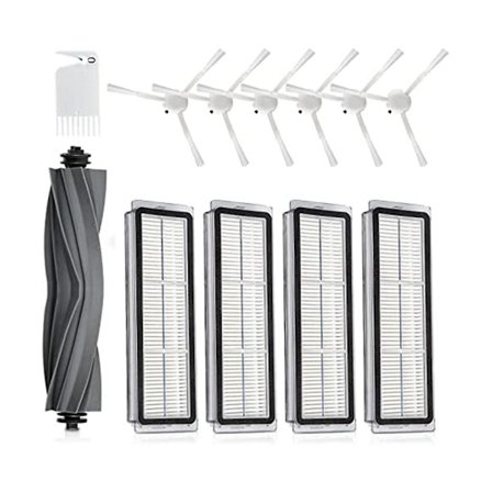 12-delad tillbehörssats för D10s / D10s Pro / D10s Plus / L10s Pro / L10 Ultra / L10s Ultra dammsugare