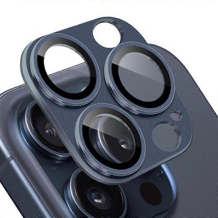 Kompatibel med iPhone 15 Pro Kameralinse Beskyttere-lingling}