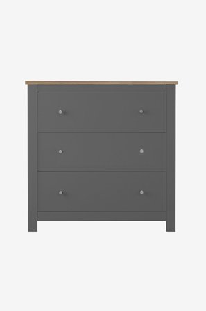 Loft24 - Lav skjenk Emerald, 3 skuffer - Flerfarget - Skjenker & sideboards - Fra Homeroom