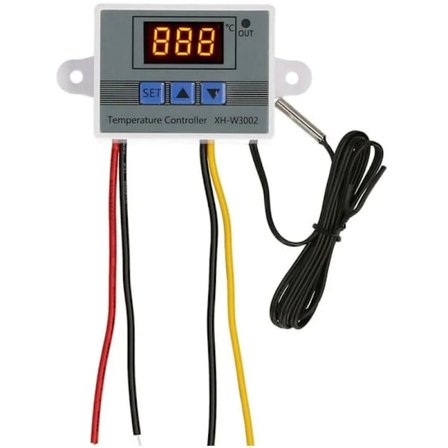 Termostat og temperaturprogrammering Liten digital termostat, S