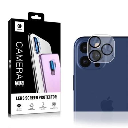 Mocolo iPhone 12 Pro Max Kamera Kameralinsskydd i Hærdet Glas