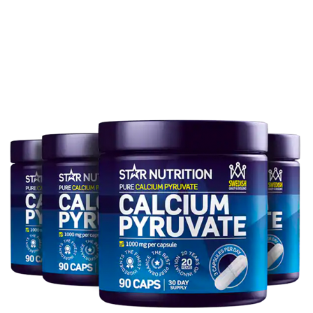 BIG BUY 4 x Calcium Pyruvate Fat Burner 90 kapselia