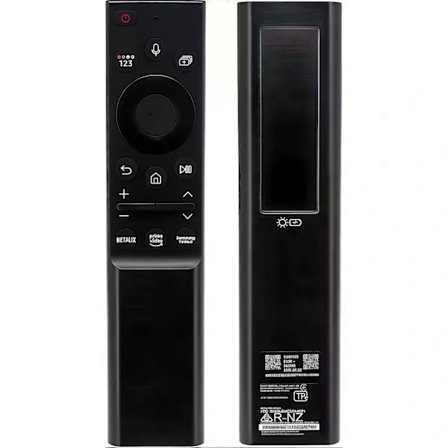 Kompatibel med BN59-01357B Stemmefjernbetjening, Kompatibel med Samsung Genopladelig Solcelledrevet QLED