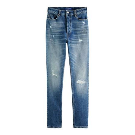 Scotch & Soda high rise skinny jeans Blå, Dame, Størrelse: W24 L32