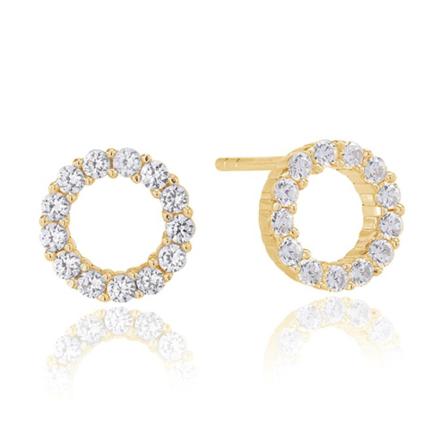 Sif Jakobs Biella Uno Piccolo Earrings , Geel , Dames , Maat: ONE Size