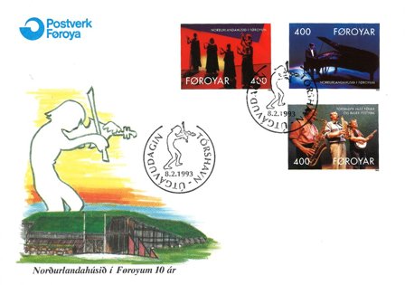Færøerne - AFA 235-237 - FDC - sæt