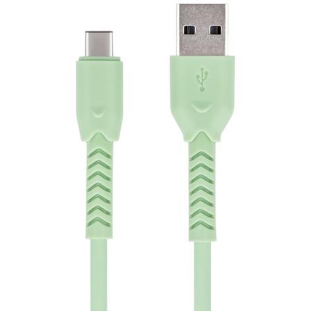 Maxlife Usb-type-c Kabel 3a Fast Charge Förstärkt Grön