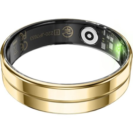 2025 Senaste Modellen Smart Ring för Män/Kvinnor, Smartringar med Kalorier/Puls/Blodsyre/Sömnövervakning, Ingen Prenumerationsavgift, 5ATM Wa