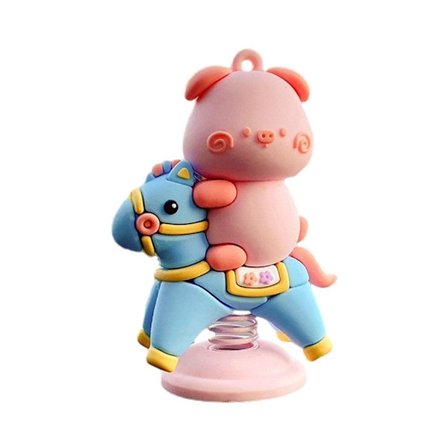 Tecknad skakande docka dekoration Söt docka GRISTISGRIS