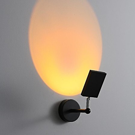 Solnedgang Taklampe, 360 Graders Rotasjon