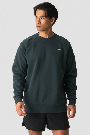 ICANIWILL - Everyday Crewneck Dark Green - Heren - sportkleding van ICIW
