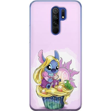 Xiaomi Redmi 9 Gennemsigtig cover Stitch Prinsesse
