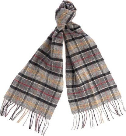 Barbour Tartan Lambswool Scarf Modern Tartan