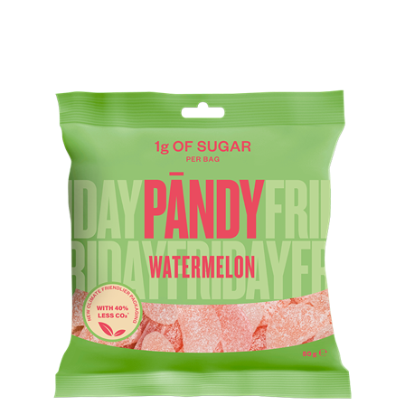Slik & Snacks Pandy Pändy Candy 50 g, Watermelon - Bodyman.dk