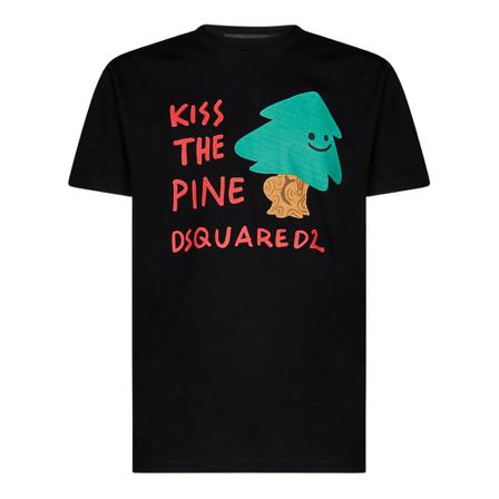Dsquared2 T-Shirts Sort, Herre