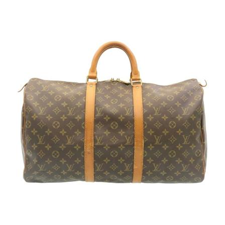 Louis Vuitton Vintage, Pre-owned Keepall 50 Bruin, Dames, Maat:ONE Size