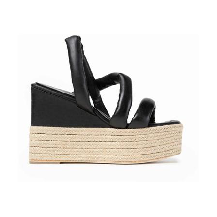 Eqüitare, PIA Sandals Czarny, Kobieta, Rozmiar: 36 EU