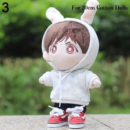 20 cm docka kläder Docka hoodies 3 3