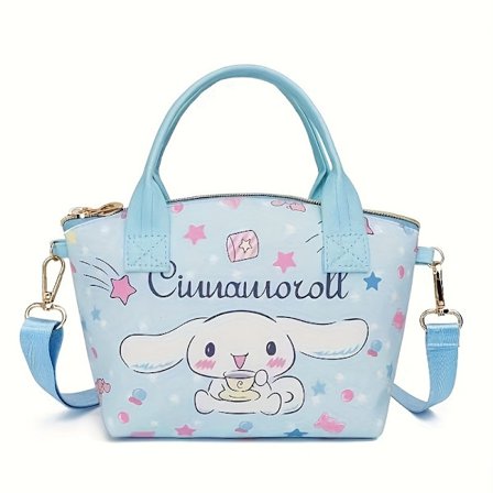 Ihana Sanrio Cinnamoroll Hello Kitty Tote Käsilaukku Tyylikäs Monipuolinen Suloinen Kuromi Mymelody Prints Perfect Olkalaukku